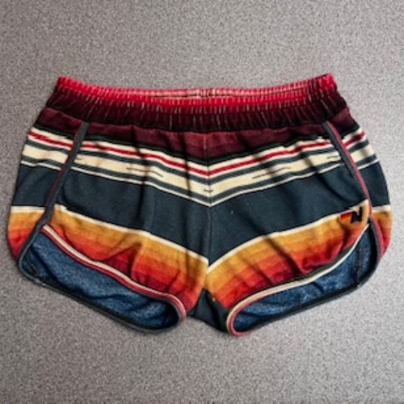 Aviator Nation Serape Jogger Shorts Size L Large - Picture 3 of 8